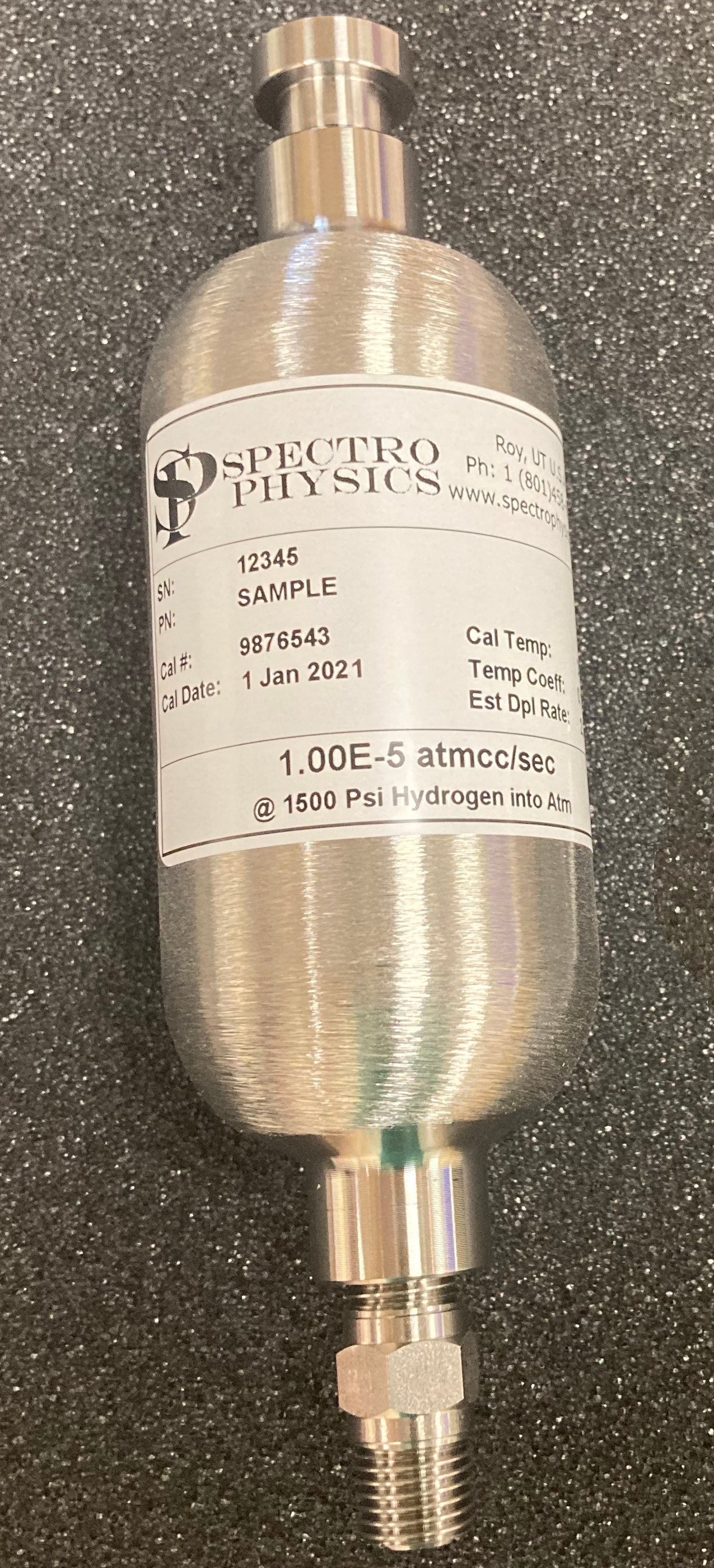 Calibrated Leaks Spectro Physics