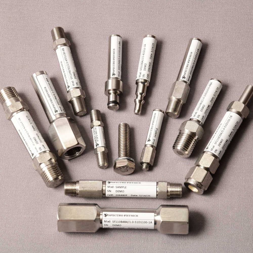 Various open-style leak standards including single and dual connections, quick connect fittings, and threaded configurations.