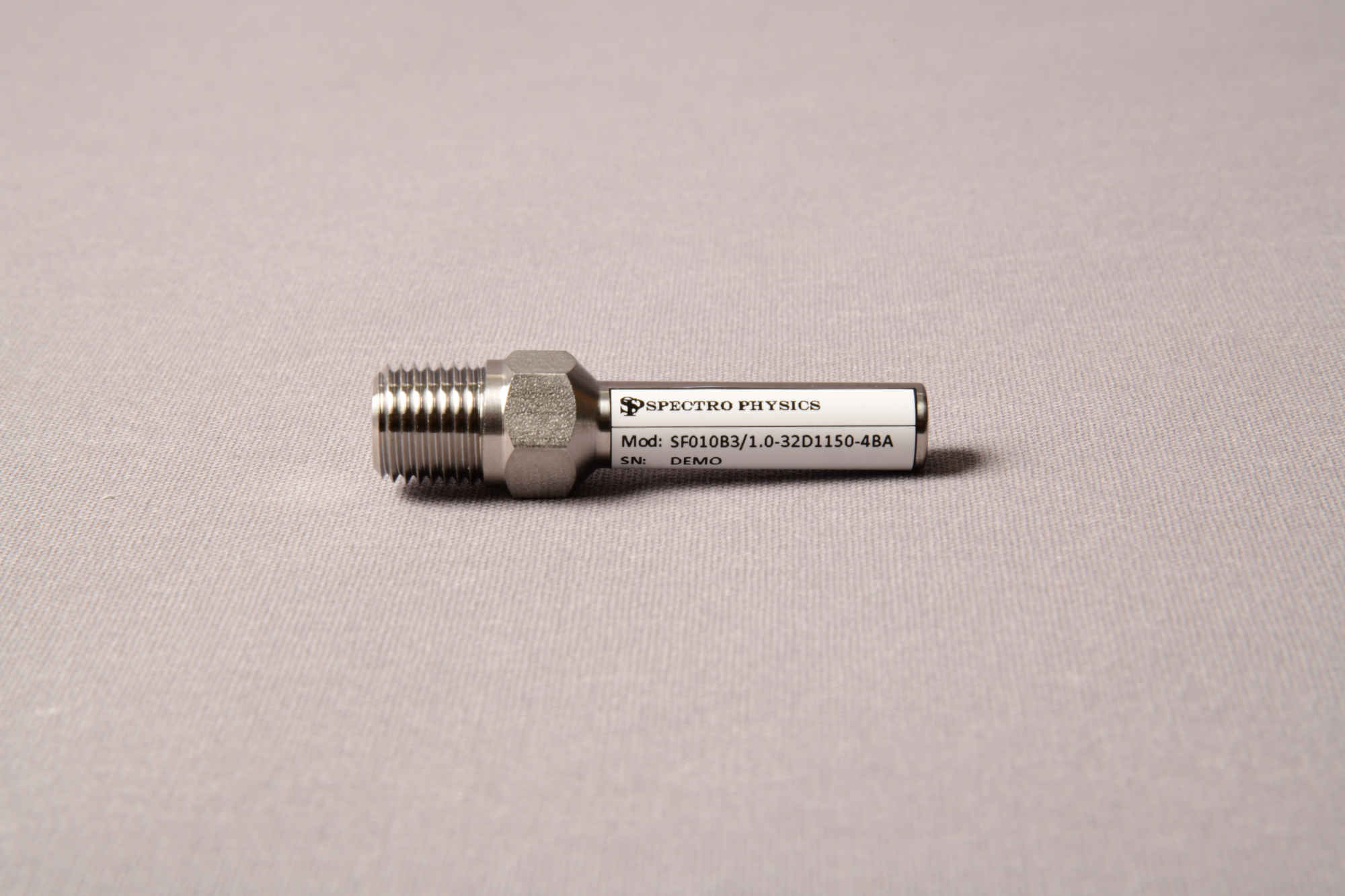 Single connection calibrated leak with 1/4 inch male NPT fitting